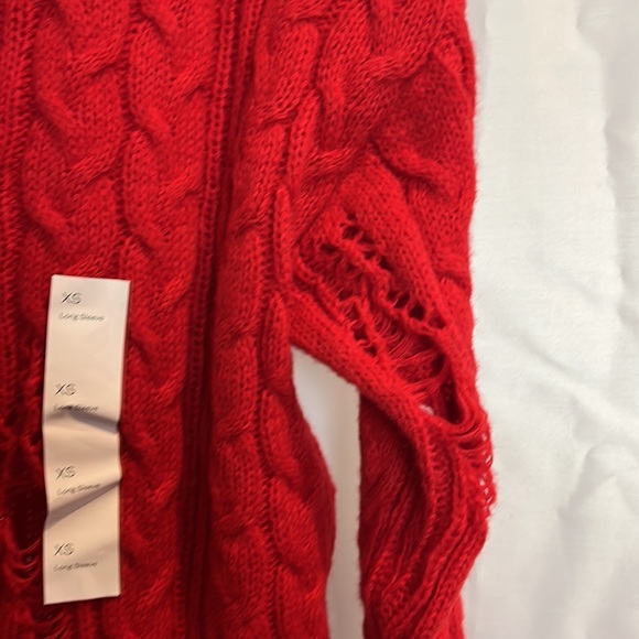 Wild Fable distressed long sleeve sweater - Picture 2 of 8